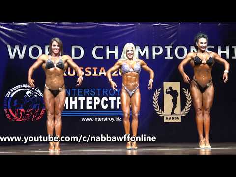 Comparisons - Miss Trained Figure 1 - Prejudging - NABBA World Championship 2017