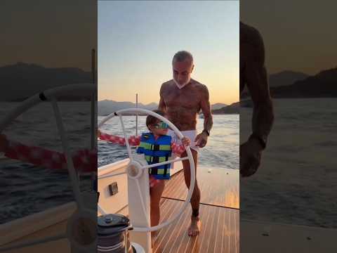 New post 🤍 Family, Sea & Joy – Gianluca Vacchi’s Summer Bliss 🌊💚 #gianlucavacchi #gvlifestyle #short