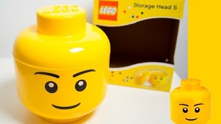 LEGO® úložný box hlava veľkosť S - chlapec