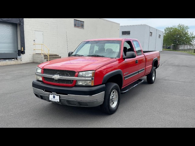 2003 CHEVROLET SILVERADO 2500 HD EXTENDED CAB For Sale