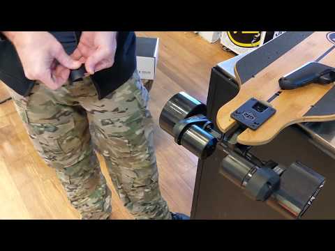 Evolve Electric Skateboard GTR Wheel Conversion