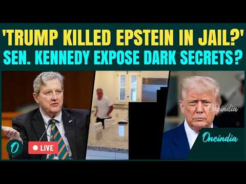 LIVE: Trump KILLED Epstein? Trump Behind Epstein’s Sudden Death in Cell? CHILLING Details Out | LIVE
