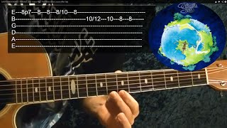 ROUNDABOUT Intro - YES - Guitar Lesson