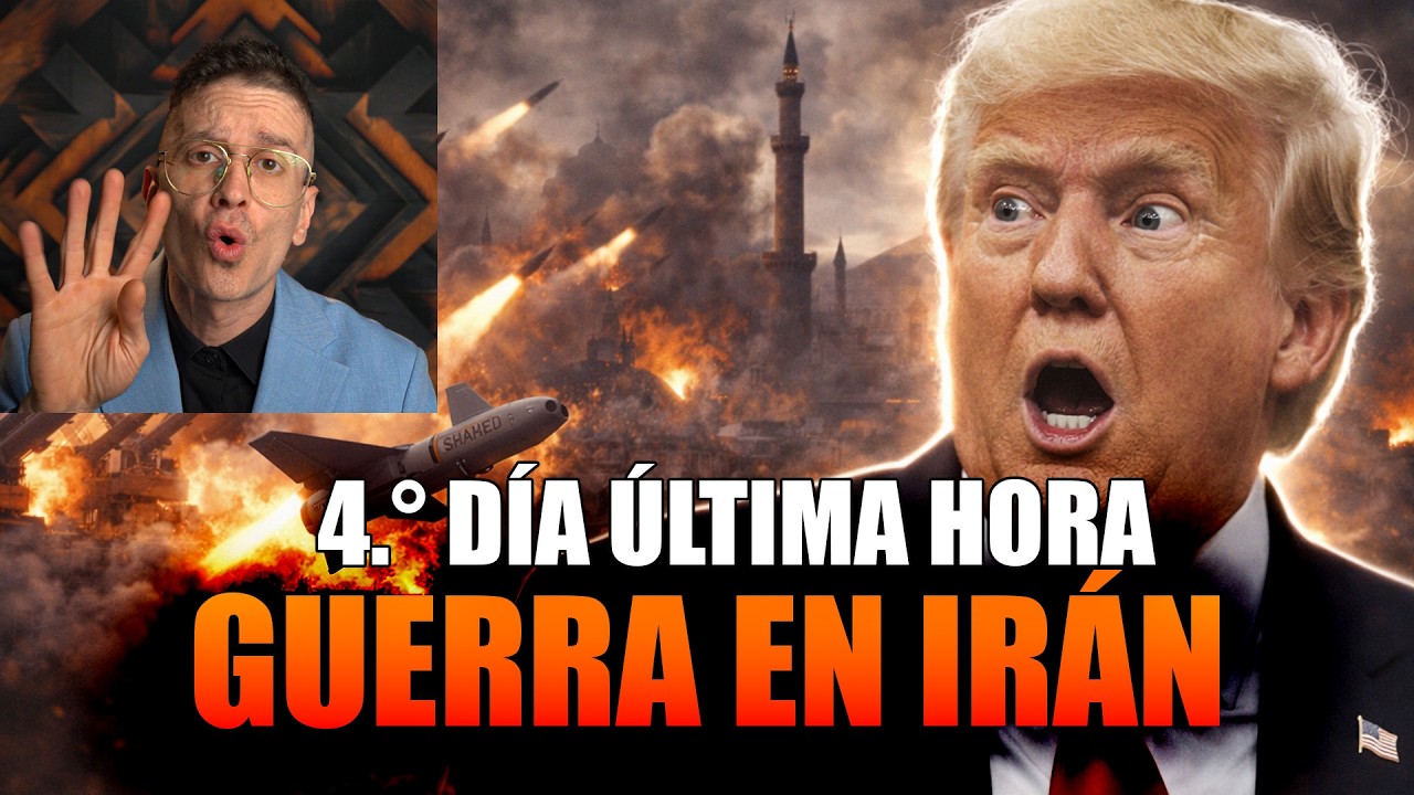 ULTIMA HORA: GUERRA IRÁN CUARTO DÍA 3 de Marzo de 2026
