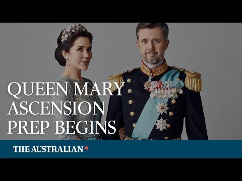 FIRST LOOK: Princess Mary and Prince Frederik ascension preparations begin (Watch)