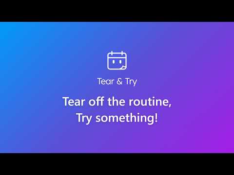 Tear & Try - Daily Challenges