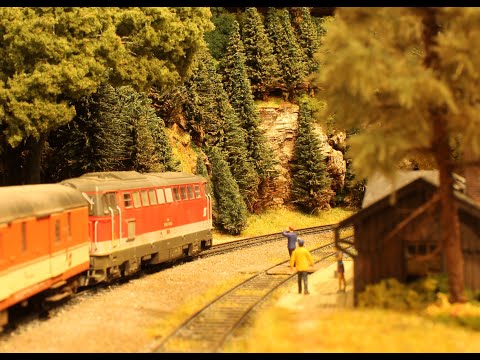 Austrian Model Railway in my Loft, as at Nov. 2022 (photographs, not videos). Includes new section.