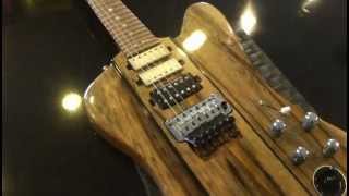 Rushmore Custom Guitars - Super Bird - African Limba / Honduran rosewood neck thru