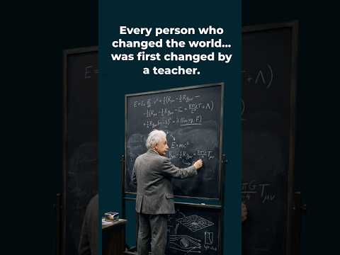 Behind Every Great Mind Was a Great Teacher ❤️ | Happy Teachers’ Day 2026 | #shorts