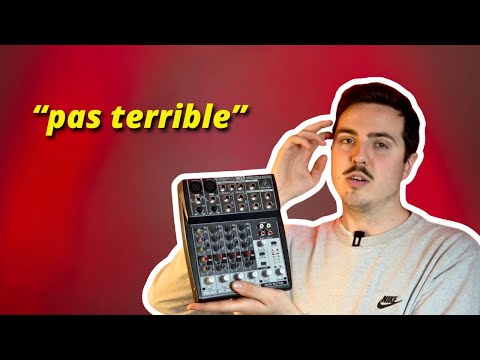 Mon avis sur la table de mixage Behringer Xenyx 802