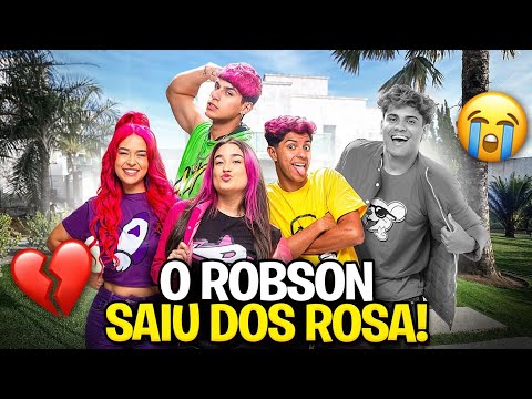 O ROBSON NÃO ESTÁ MAIS NOS ROSA *Ele foi embora ...