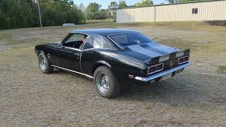 1968 Chevrolet Camaro Sport Coupe Walk Around and Drive By