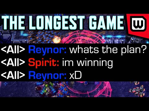 Reynor vs Spirit is 76 minutes of StarCraft 2 madness