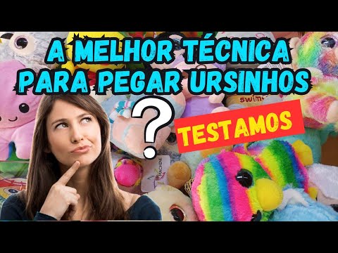 What is the best technique for picking up teddy bears from the machine?