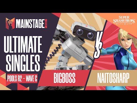 BigBoss vs naitosharp - SSBU Singles: Pools R2 Wave G - Mainstage 2021 | R.O.B vs ZSS