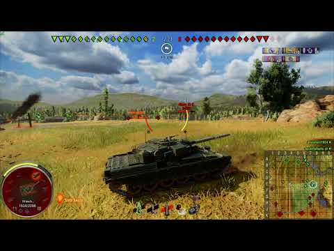 World of Tanks Console PS4 Pro - Chieftain 7 kills 10k overall dmg