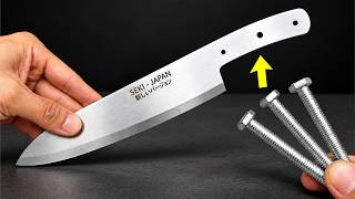 Wise Blacksmith Shared This Secret! Make Super Durable Knife Handles at Home