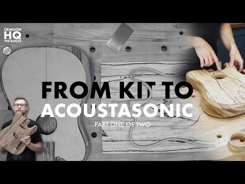 Building an Acoustasonic-Style Guitar from a Crimson Tele-kit | Crimson Guitars Workshop