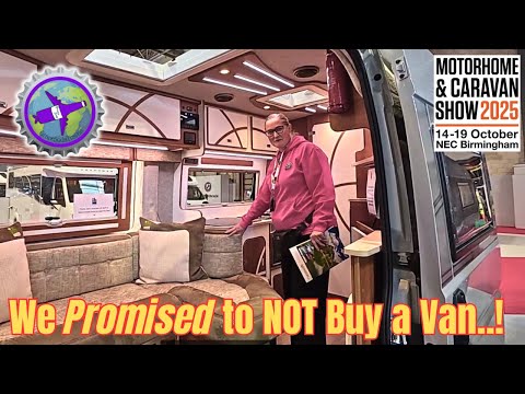 We 'Tried' Not to Buy a Campervan at the Motorhome and Caravan Show 2025..!