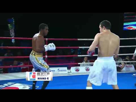 75kg Artem CHEBOTAREV (Russian Boxing Team) vs Arlen LOPEZ (Domadores de Cuba)