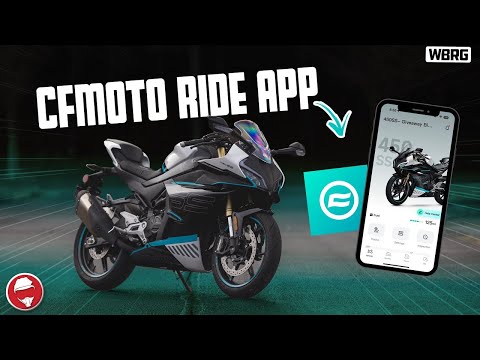 I tried the CFMOTO Ride App on my 450SS but this happened...