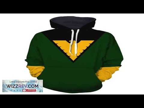 X-Men Dark Phoenix Superhero Green Uniform Cosplay Hoodie Review