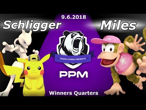 Big PPM 7 - Schligger (Pikachu, Mewtwo) Vs. Miles (Diddy Kong) - Winners Quarters