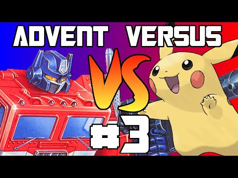 Advent Versus Day 3: Transformers vs Pokemon