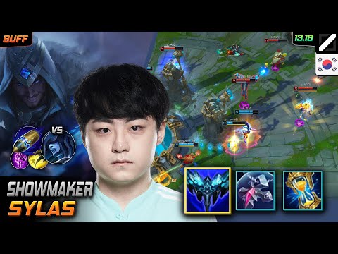 ShowMaker Sylas Mid Build Everfrost First Strike - LOL KR Challenger Patch 13.16