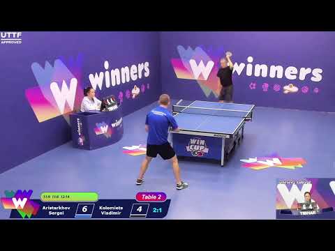 WINners CUP table 2  10.11  Aristarkhov Sergei - Kolomiets Vladimir 19:45