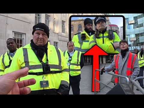 BBC Security called the POLICE on me