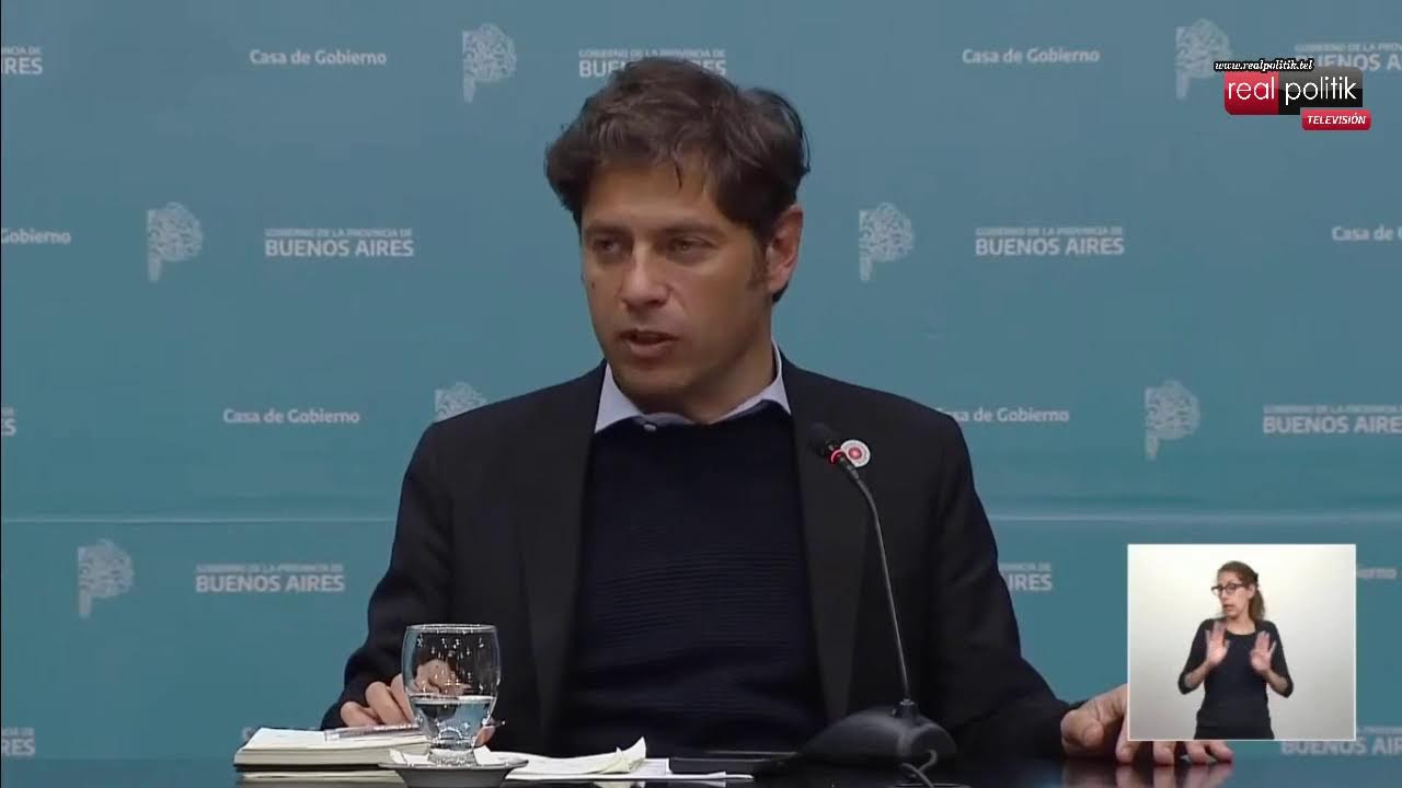 Kicillof: "Necesitamos que la oposición deje atrás el oportunismo"