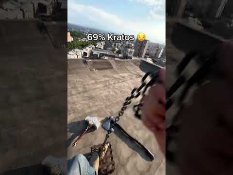 Blades Of Chaos Of Kratos Coming With The Chains 😱 🔥 #godofwar #keychain