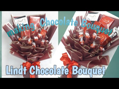 Lindt Chocolate Bouquet #flowerdesignerpd @makingflowerpd2949