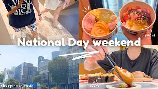 National Day weekend vlog 🇸🇬 | how i spend the long weekend