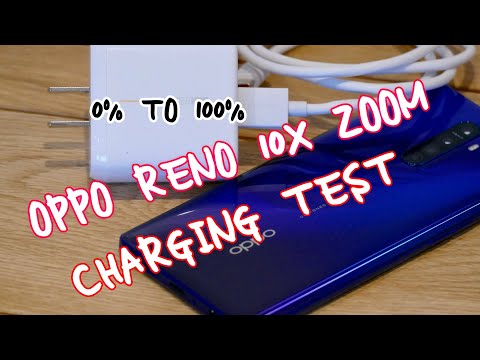 OPPO RENO 10X ZOOM CHARGING TEST WITH 20 WATT CHARGER
