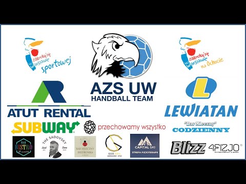 AZS UW HANDBALL TEAM - ENEA Orlęta Zwoleń 1 liga piłki ręcznej mężczyzn