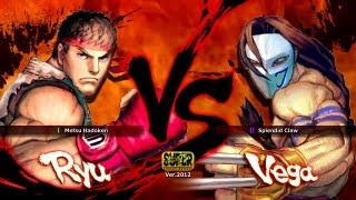 cHukAs360 (Ryu) Vs. Drianel (Vega) SSF4 AE 2012