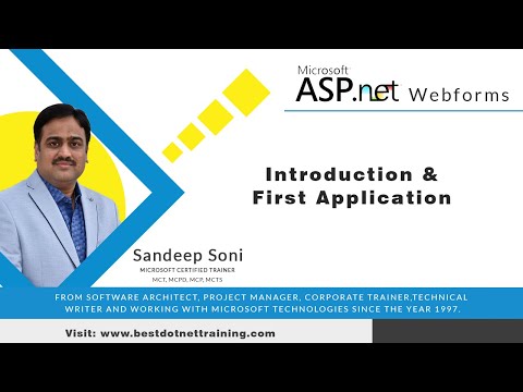 Step by step ASP NET Tutorial for Beginners | Introduction to ASP NET Webforms Part 1