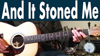 How To Play And It Stoned Me On Guitar | Van Morrison Guitar Lesson + Tutorial
