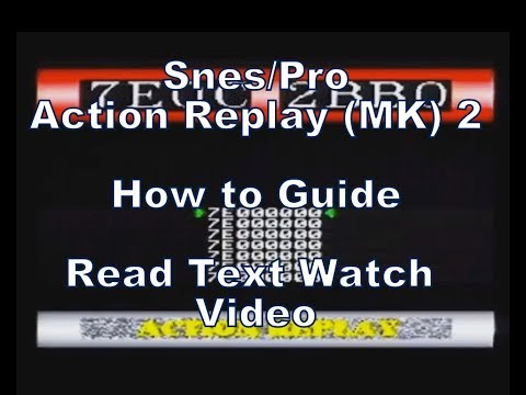 Using the Snes Pro Action Replay (MK) 2 on Street Fighter (Perfect Cheating Special)