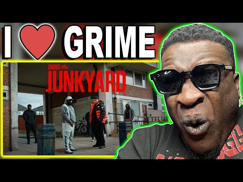 American Rapper Reacts To | P Money x Whiney ft Ocean Wisdom - Junkyard [Music Video]