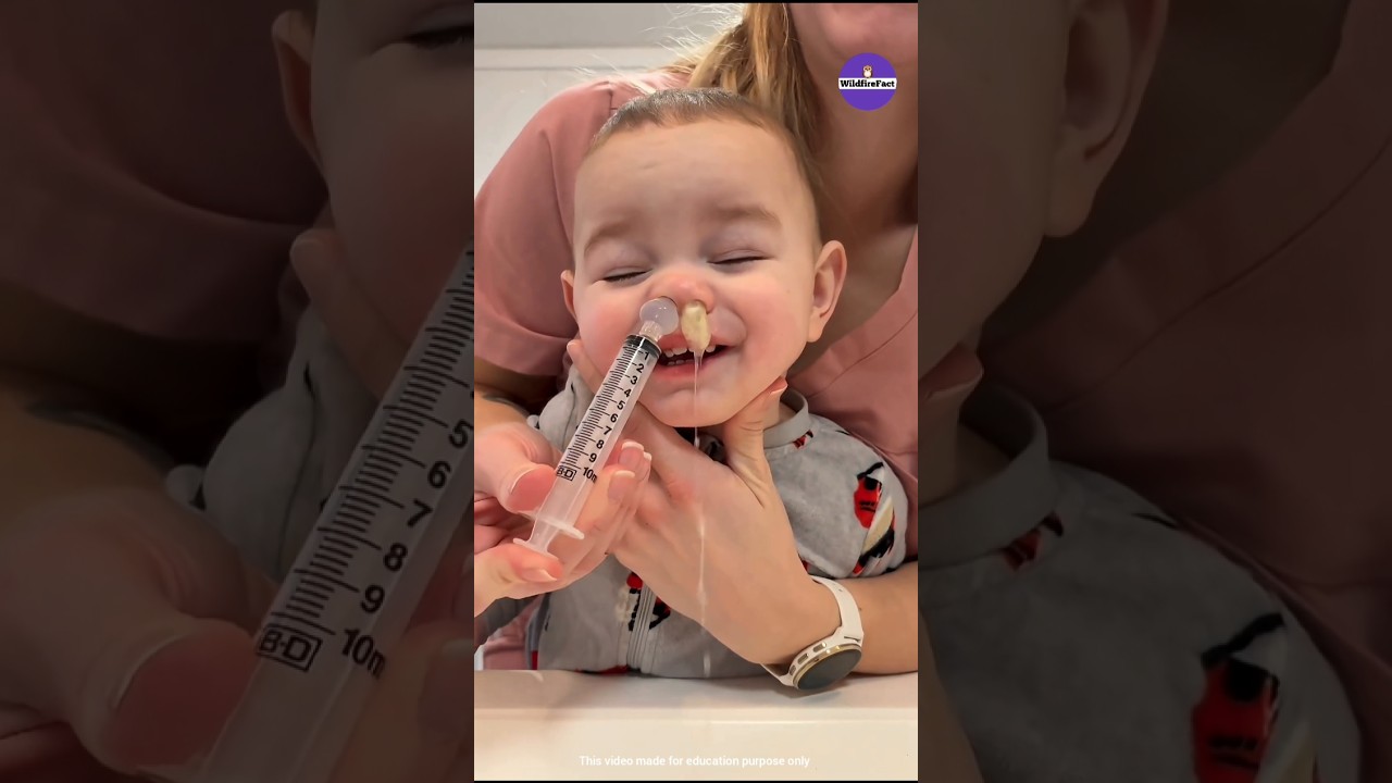 Easy Way To Clean Toddler Sinus Rinse #shorts #ytshorts