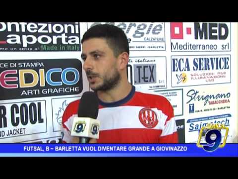 Futsal B |  Il Barletta vuole diventare grande a Giovinazzo
