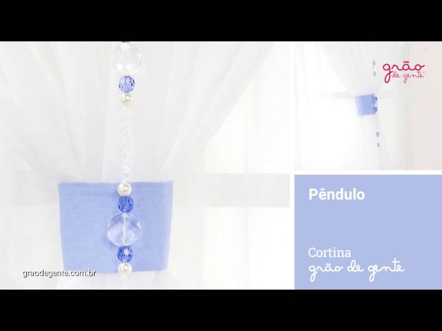 Cortina Elegance Teddy Azul | Ref: 59191