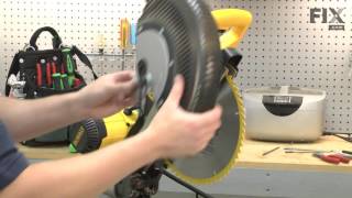 DeWALT Miter Saw Repair – How to replace the Blade Guard Assembly