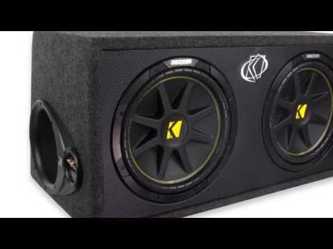 Kicker Dual 12" 600W Subwoofers w/ Enclosure | 10DC122