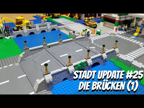 Die Brücken (1) - Wir verlegen Schienen und bauen eine LEGO Brücke | LEGO® Stadt Update #25