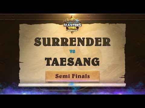 Surrender vs Taesang - Semi Finals - OGN Masters Season 2