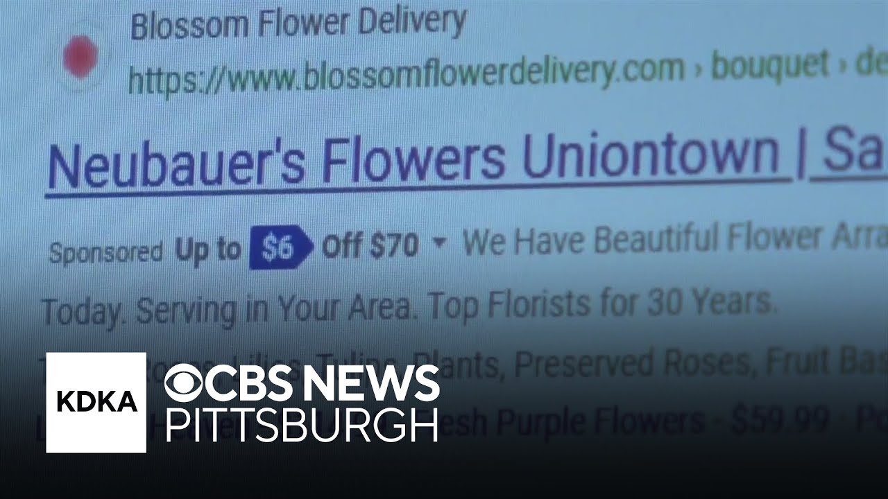 Flower shop says online business is impersonating it to deceive customers